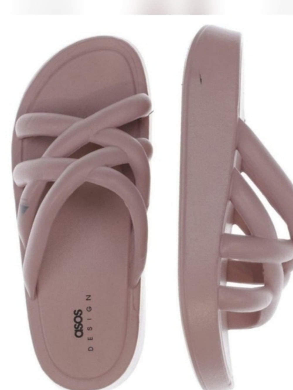 ASOS Women's Blush Slide Sandals